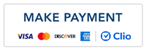 Make Payment | Visa | MasterCard | Discover | American Express | Clio